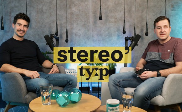 Tobias Müller und Yves Kilchör im Podcast-Studio von SRG Insider