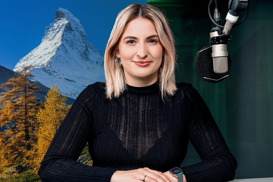 Bild von Unterwegs als SRF-Korrespondentin im Wallis