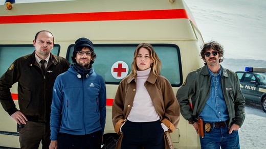 Bild von Drehstart zur neuen SRF-Serie «Tschugger»