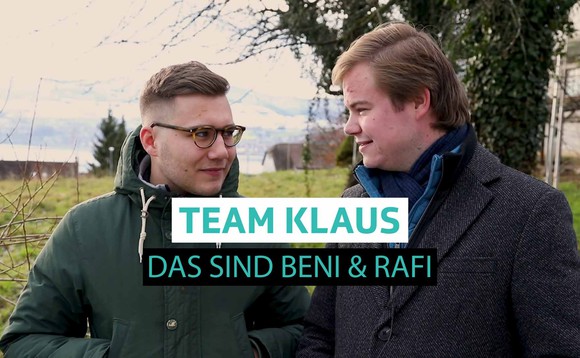Das Podcast-Duo «Team Klaus»