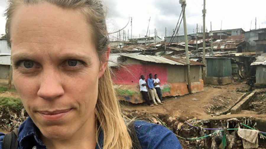 Afrika-Korrespondentin Anna Lemmenmeier unterwegs in Nairobi